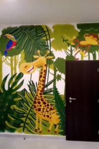 Nástěnná malba Jungle 003