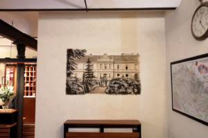Nástěnná malba, Recepce Hotela, Praha 002